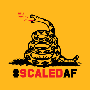 Scaled AF / Hell Nah Snake T-Shirt