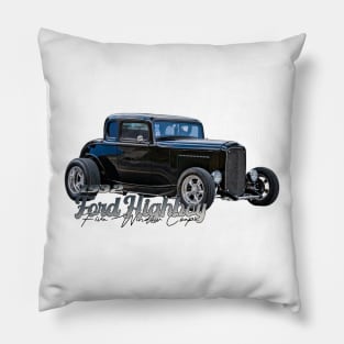 1932 Ford Highboy Five Window Coupe Pillow