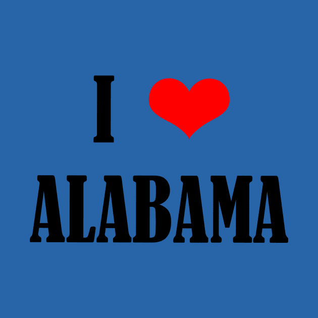 I Love Alabama by HurmerintaArt