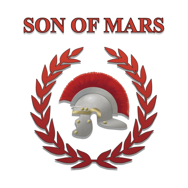 Son of Mars Ancient Roman War God by AgemaApparel