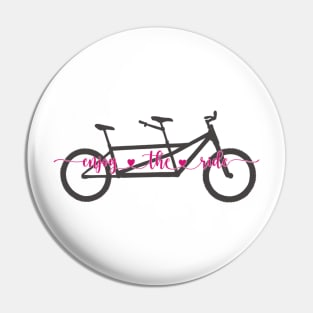 Enjoy the ride - mountain bike Pin