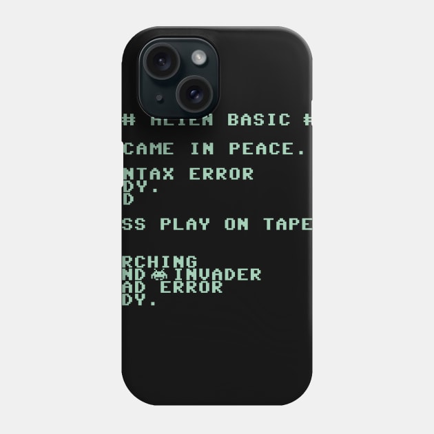 BASIC INVADER Phone Case by RedSheep