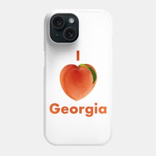 I love Georgia Phone Case