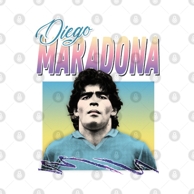 Diego Maradona / 90s Style Fanart Design by DankFutura