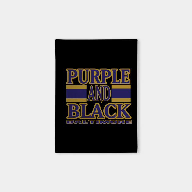 Baltimore LYFE Purple and Back Football Colors!