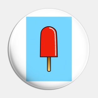 Red Ice Lolly Pin