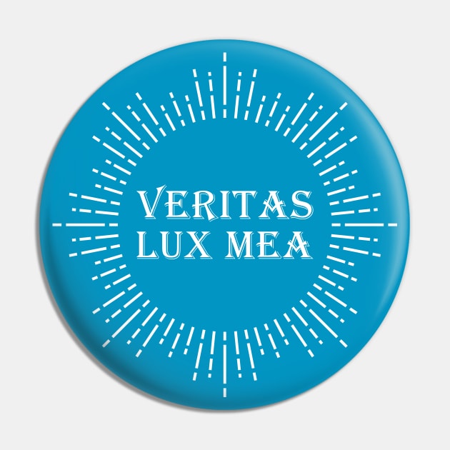 Veritas Lux Mea Pin by OneTermDonnie