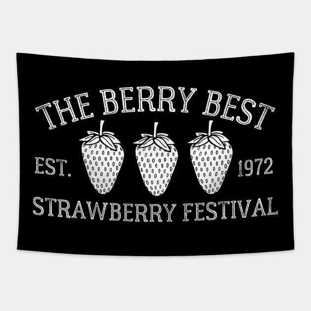 Strawberry Festival Tapestry by Downtown Rose