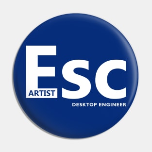 Esc Artist Pin