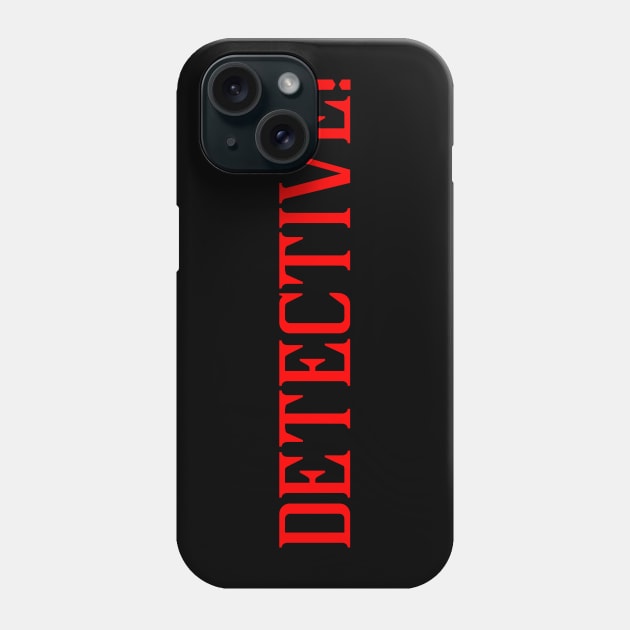 Detective Phone Case by oskibunde