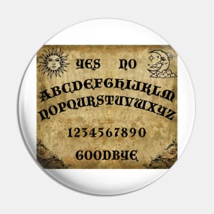 Ouija Spirit Board Pin