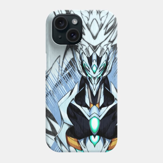 Titanus Bahamut (Ghost Type Bust 02) Phone Case by Xonaar Illustrations