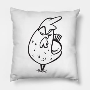 Angry Chicken Pillow