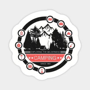 Camping Magnet