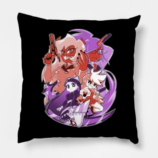 devils and angels Pillow