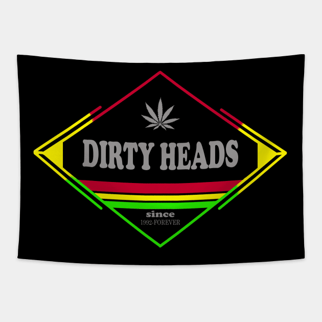 Dirty Heads Tapestry by statham_elena