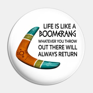 Boomerang Pin