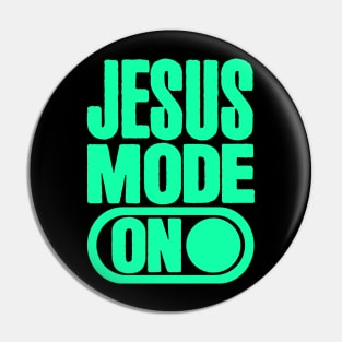 JESUS MODE Pin