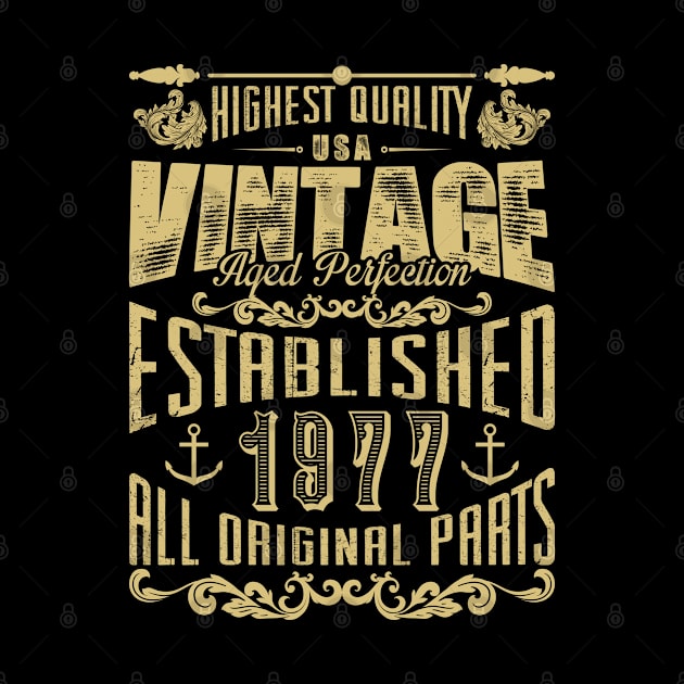 Highest quality USA vintage aged perfection established 1977, All original parts! by variantees