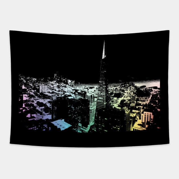 San Francisco Tapestry by yaronaalex