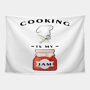 Cooking Is My Jam Tapestry