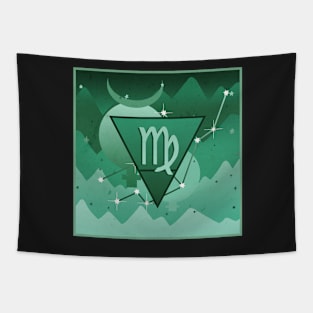 Virgo Zodiac Sign Tapestry