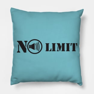 no limit Pillow