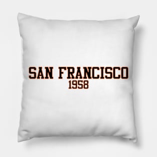 San Francisco 1958 Pillow