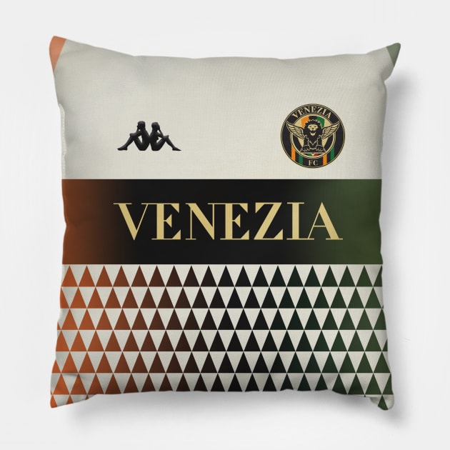 VENICE / AWAY KIT 2021 / 22 Pillow by Jey13