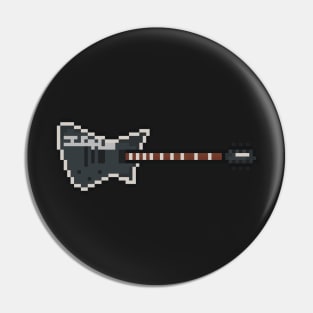 Pixel Black Riggs Vertigo Guitar Pin