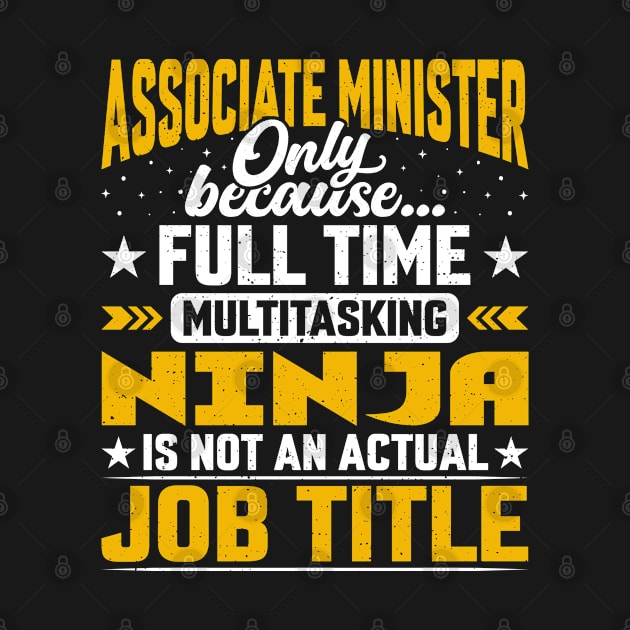 Associate Minister Job Title - Associate Political Leader by Pizzan