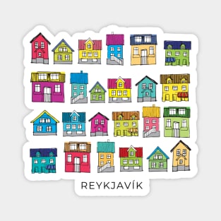 Houses of Reykjavík Magnet
