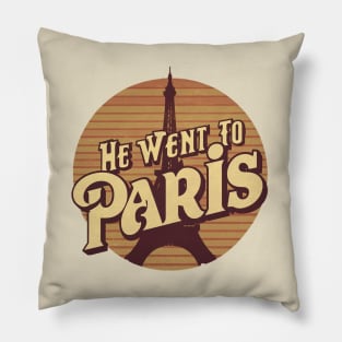 He went to Paris looking for answers Pillow