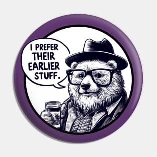 I prefer their earlier stuff - Hipster bear Pin