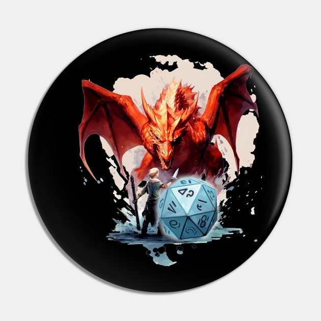 Dragon Battle Pin by Crew