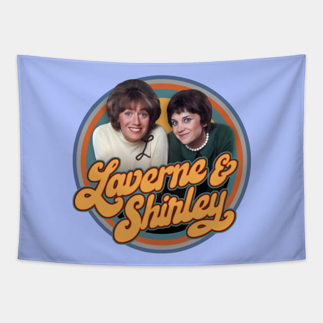 Laverne and shirley Tapestry by Trazzo