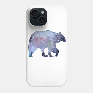 Bear Watercolor Illustration Phone Case