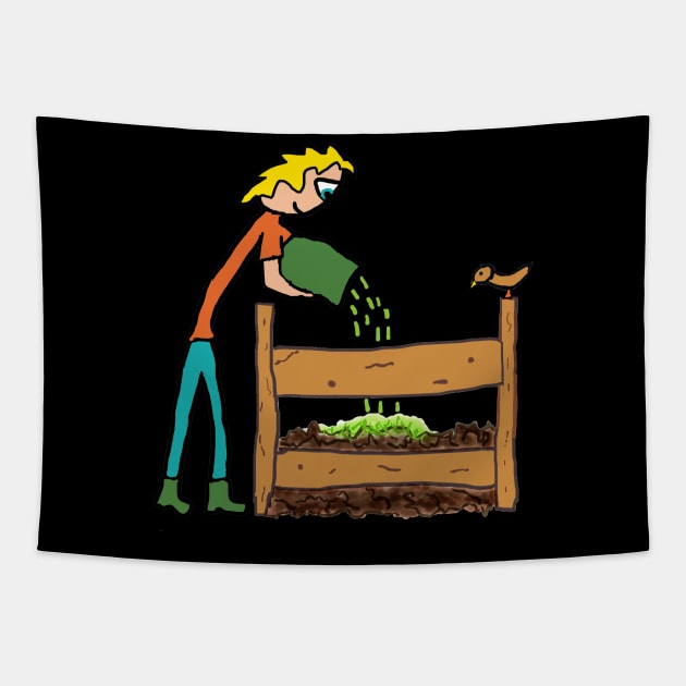 Composting Tapestry by Mark Ewbie