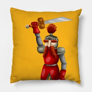 knight knighty cartoon animatronic HD - 3D Pillow