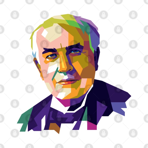 Thomas Edison by ifatin