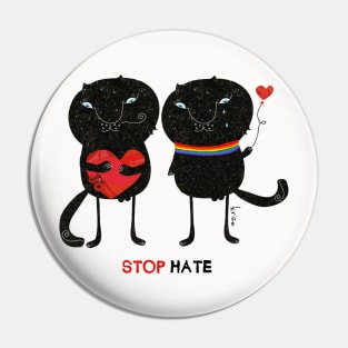 Stop Hate, Choose Love Pin