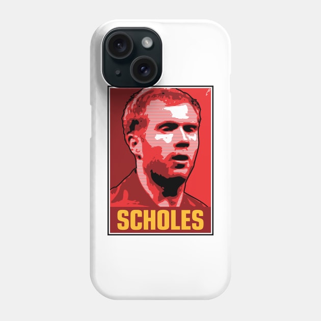 Scholes Phone Case by DAFTFISH