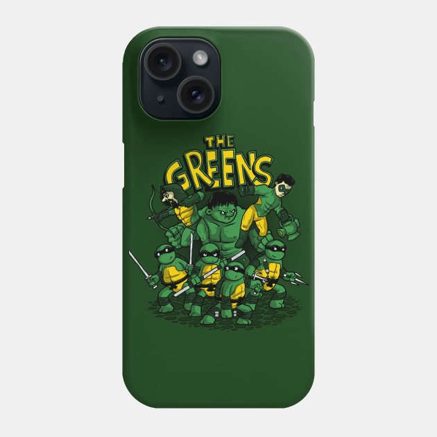 The Greens Phone Case by salihgonenli