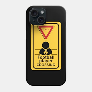 Football Player crossing Phone Case