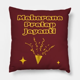 Indian Festivals - Maharana Pratap Jayanti Pillow