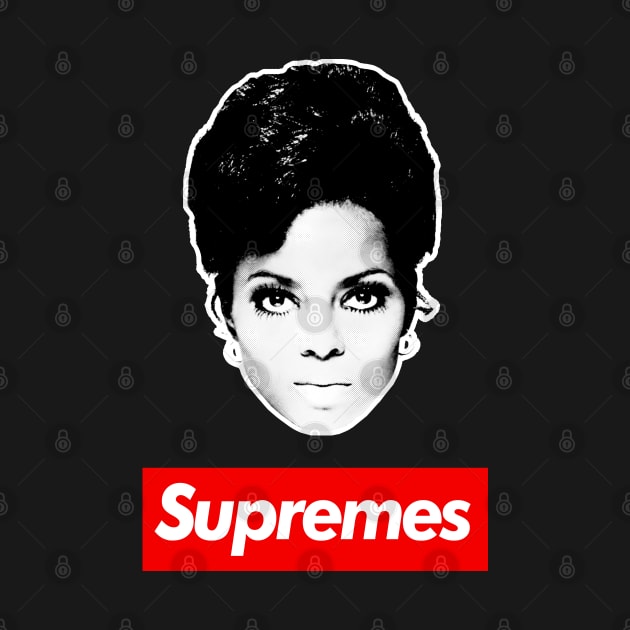 The Supremes / Diana Ross Retro Design by DankFutura