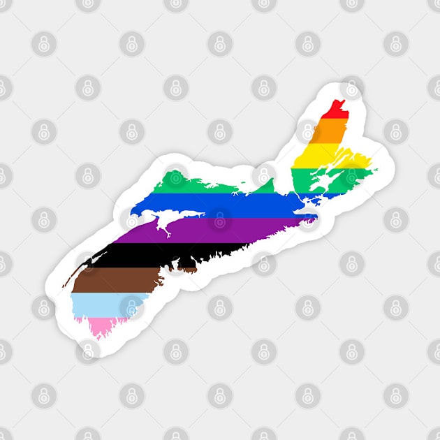 Nova Scotia Canada Pride Magnet by fearcity