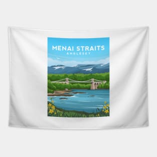 Menai Straits, Anglesey - North Wales Tapestry