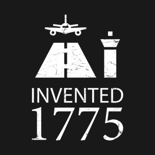 Invented 1775 Revolutionary War Airport Takeover T-Shirt