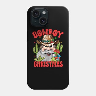 Cowboy Christmas Phone Case